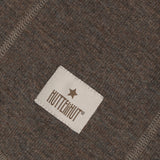 Huttelihut Brown Melange Balaclava Wool Rib