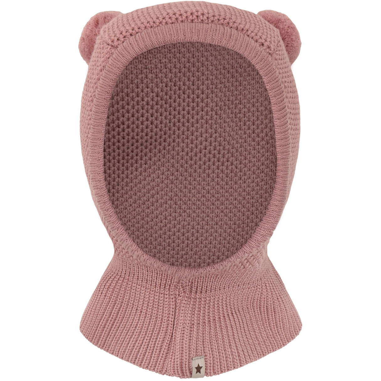 Huttelihut Woodrose Balaclava Windstop Pompoms