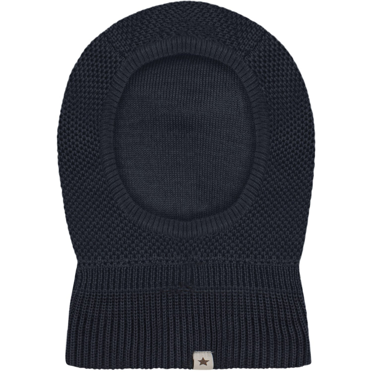 Huttelihut Dark Navy Balaclava Wool Knit Windstop