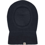 Huttelihut Dark Navy Balaclava Wool Knit Windstop