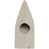 Huttelihut Sand Melange Balaclava Pixie Wool Knit