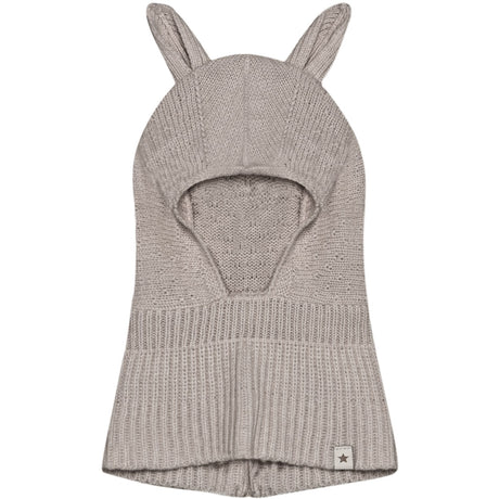 Huttelihut Savannah Melange Balaclava Ears Wool Knit