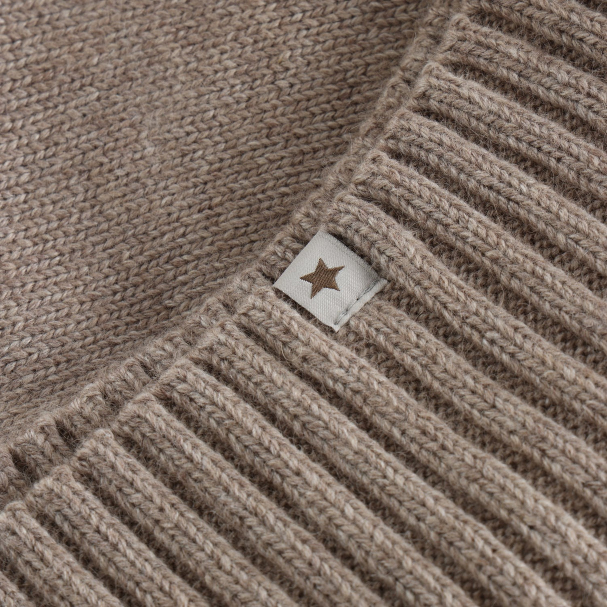 Huttelihut Savannah Melange Balaclava Ears Wool Knit