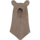 Huttelihut Savannah Melange Balaclava Ears Wool Knit