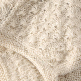 Huttelihut Off-White Bonnet Ears Alpaca Wool Knit