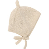 Huttelihut Off-White Bonnet Ears Alpaca Wool Knit