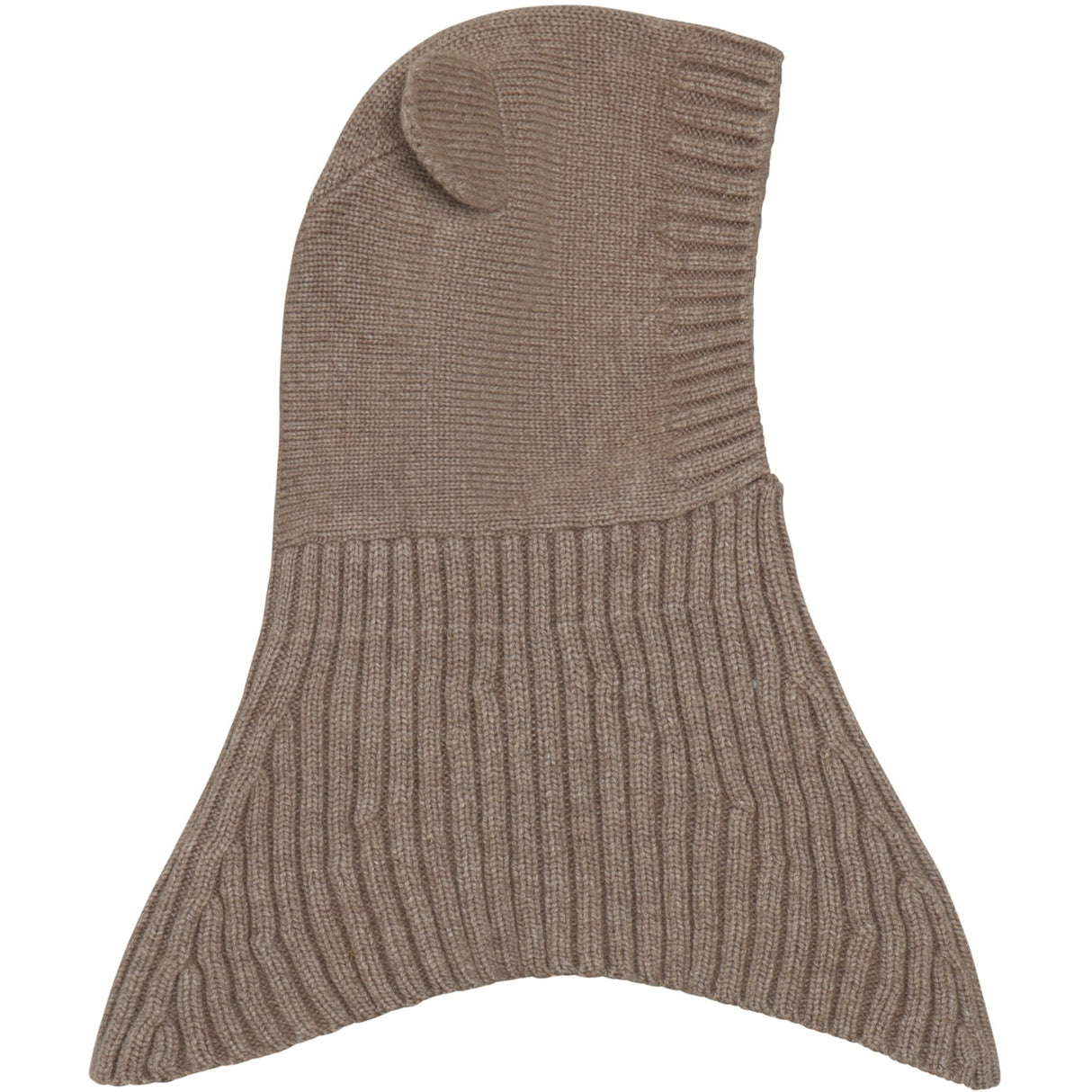 Huttelihut Savannah Melange Balaclava Ears Wool Knit