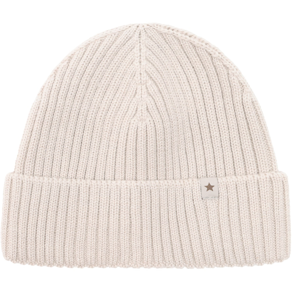 Huttelihut Sand Melange Beanie Wool Knit