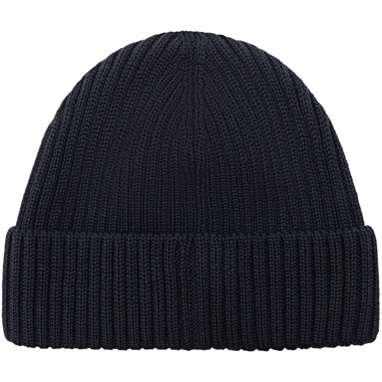 Huttelihut Dark Navy Beanie Wool Knit