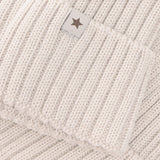 Huttelihut Sand Melange Beanie Wool Knit