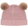 Huttelihut Woodrose Beanie Wool Knit Pompoms
