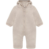 Huttelihut Camel Melange Pram Suit Ears Wool Fleece