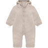 Huttelihut Camel Melange Pram Suit Ears Wool Fleece