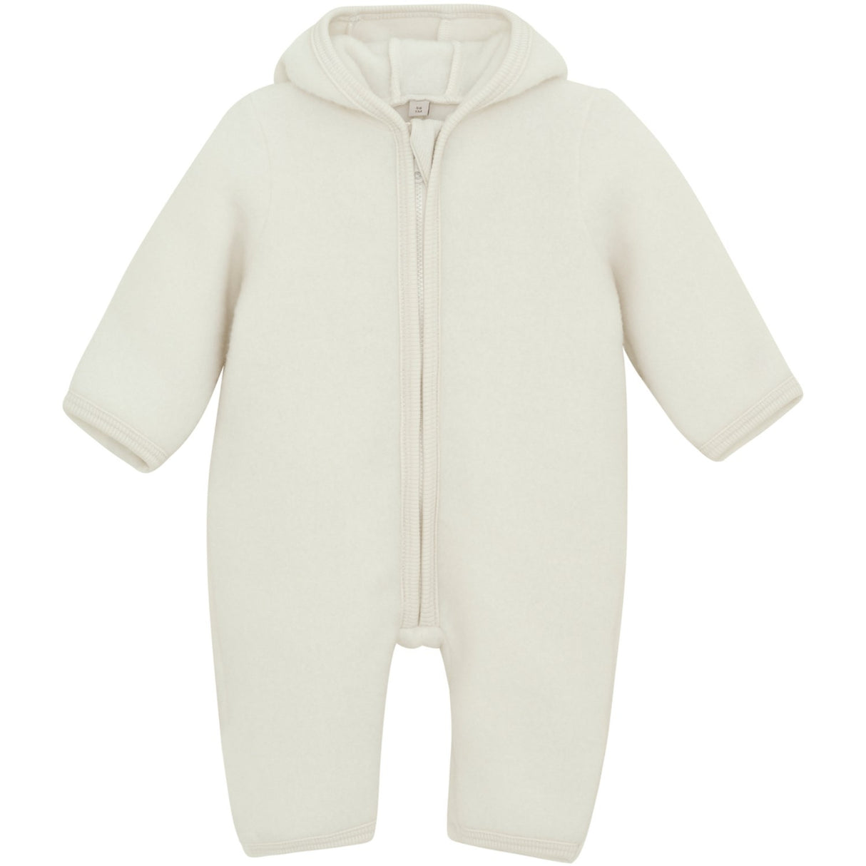 Huttelihut Tofu Pram Suit Ears Wool Fleece