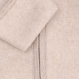 Huttelihut Camel Melange Pram Suit Ears Cotton Fleece