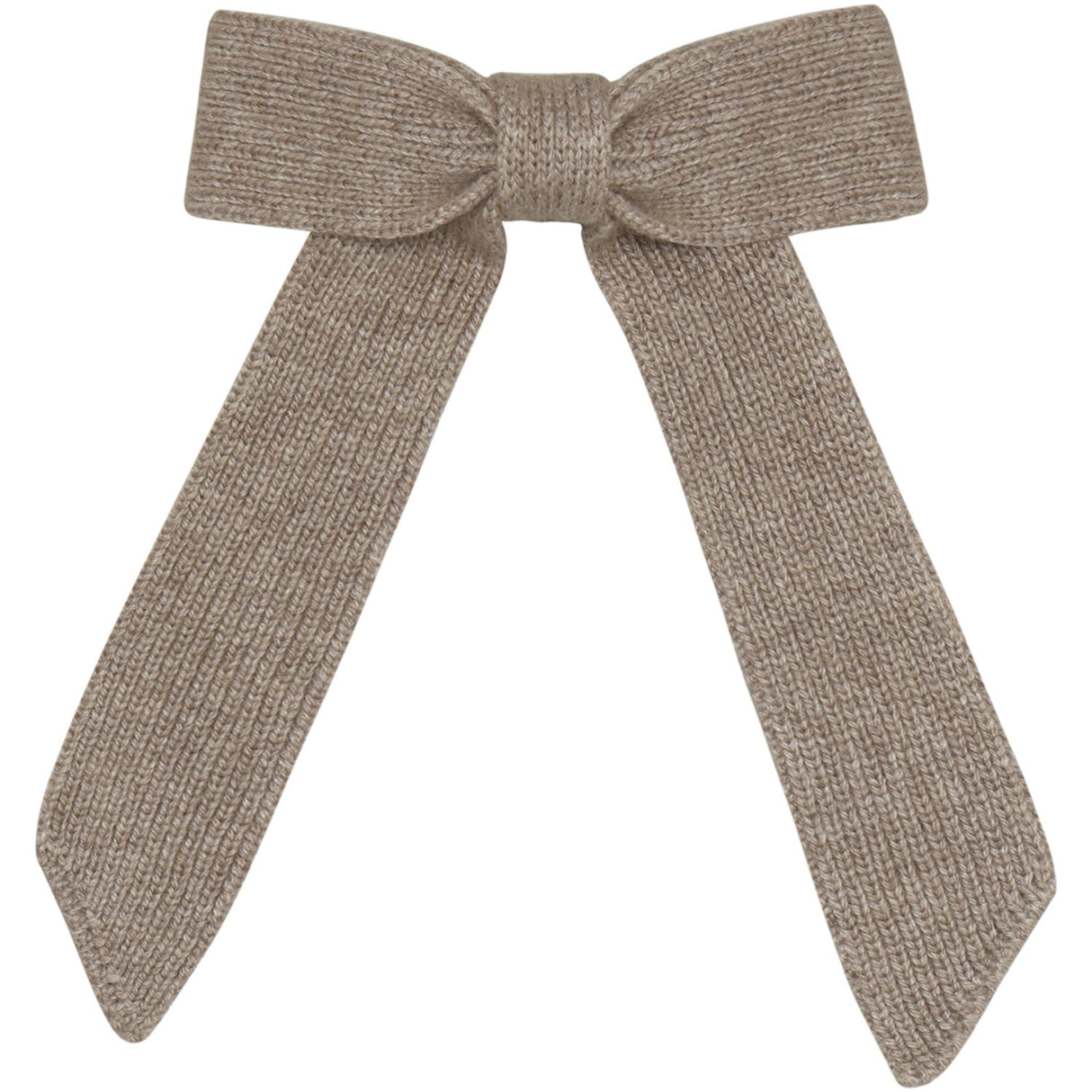Huttelihut Savannah Melange Hairclip Bow Wool Knit