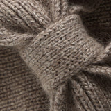 Huttelihut Savannah Melange Hairclip Bow Wool Knit