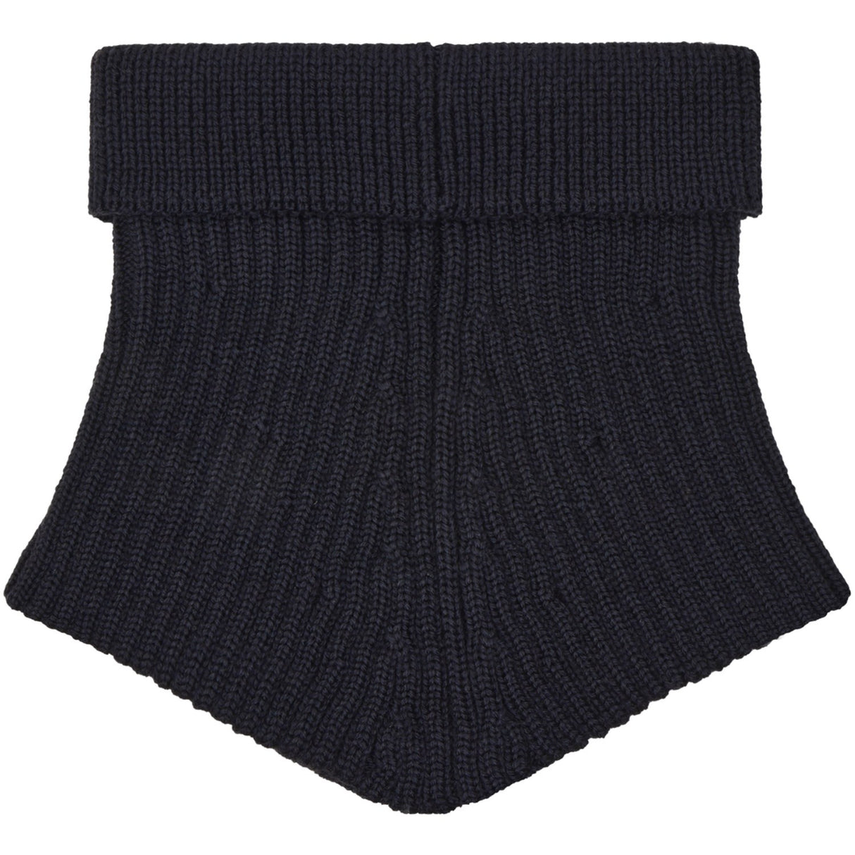 Huttelihut Dark Navy Neck Warmer Wool Knit