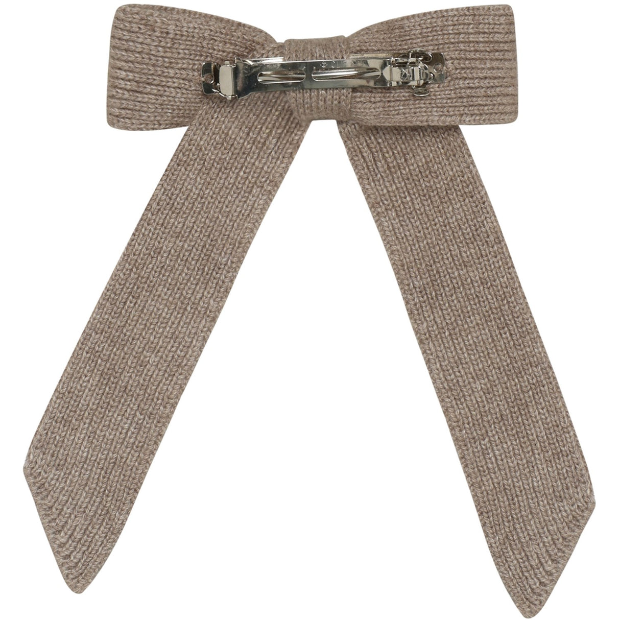 Huttelihut Savannah Melange Hairclip Bow Wool Knit