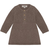 Huttelihut Cinder Melange Dress Ls Knit W. Wool