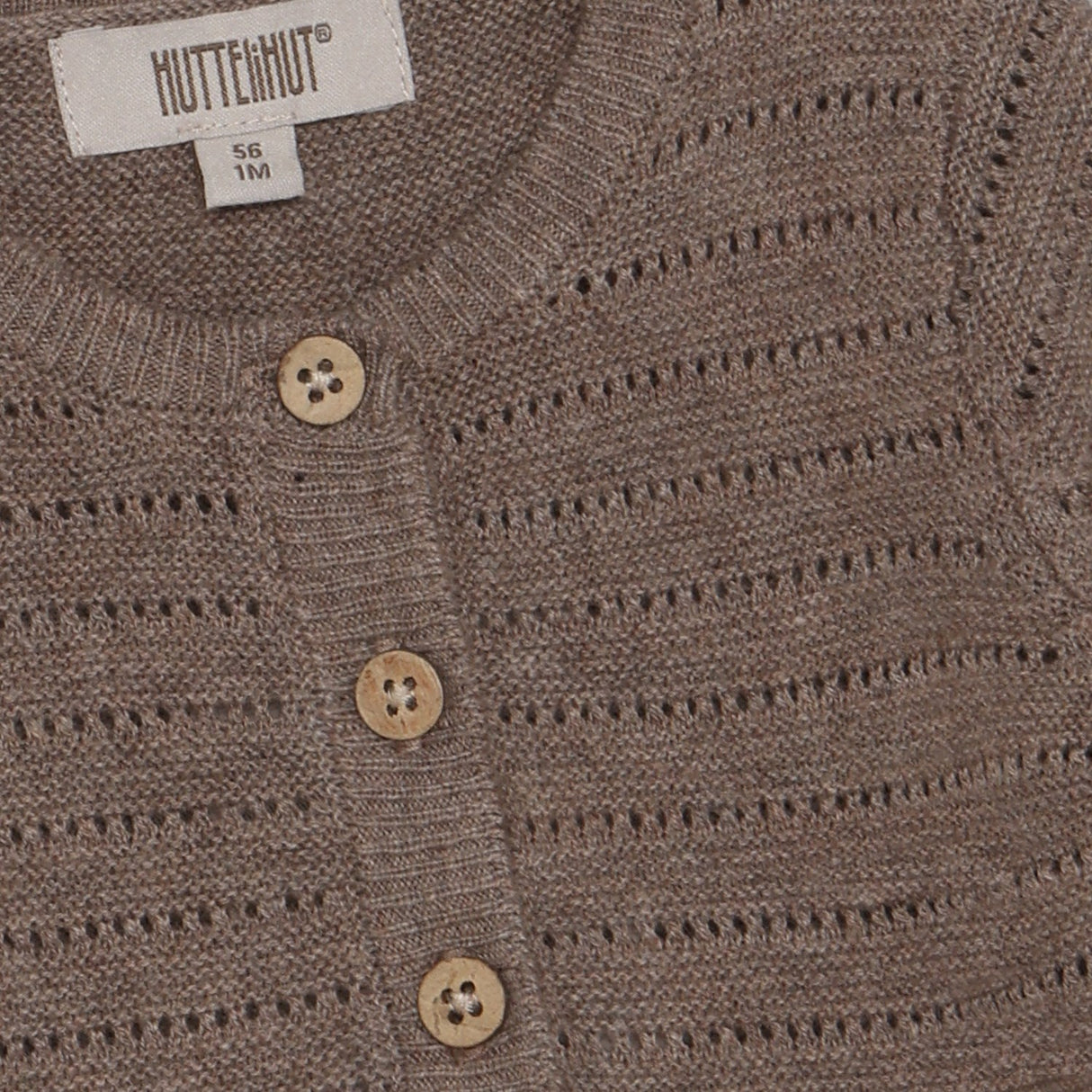 Huttelihut Cinder Melange Dress Ls Knit W. Wool