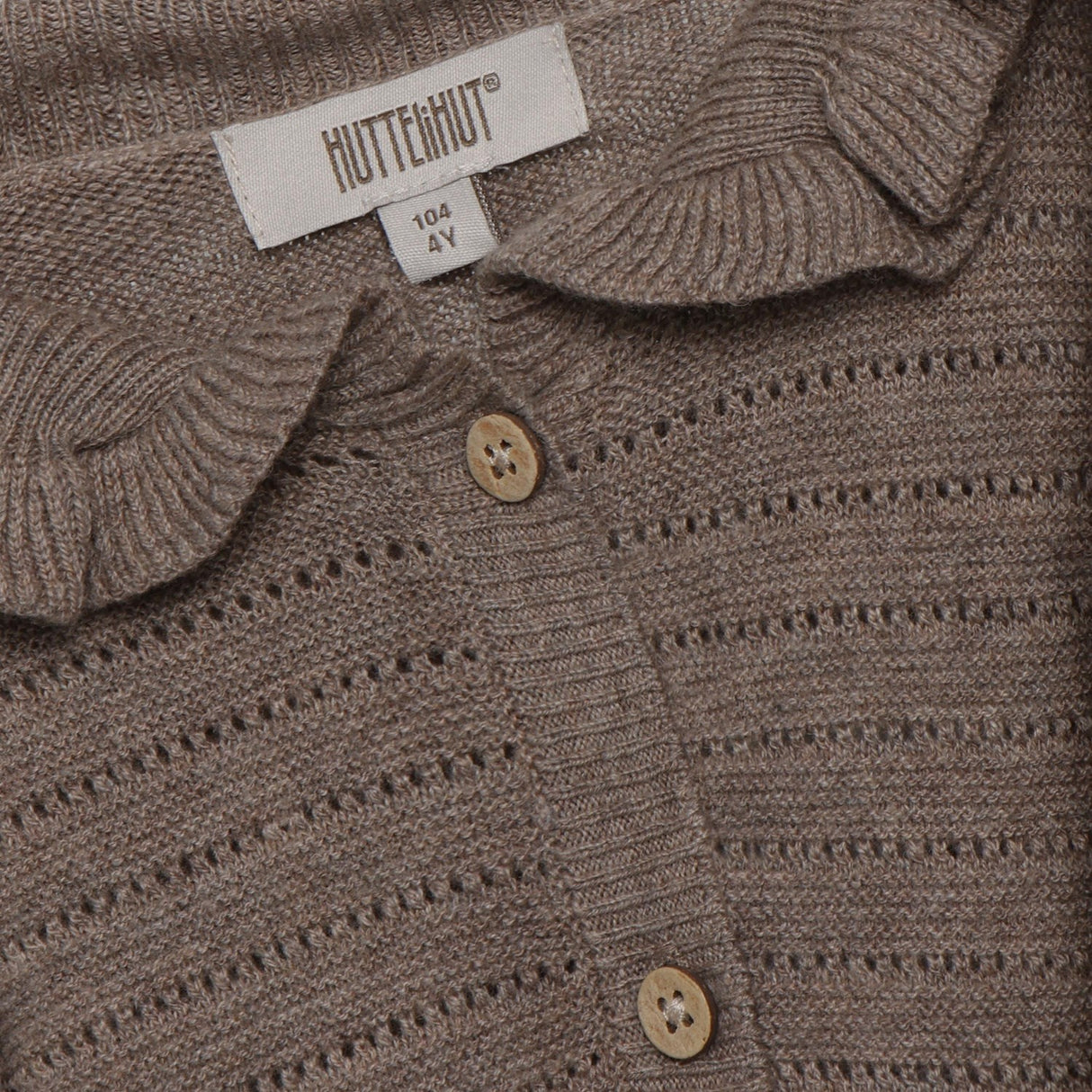 Huttelihut Cinder Melange Dress Ls Knit W. Wool