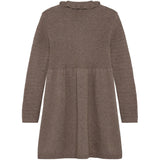 Huttelihut Cinder Melange Dress Ls Knit W. Wool