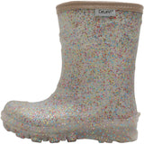 CeLaVi Silver Thermal Wellies Tpr - Embossed