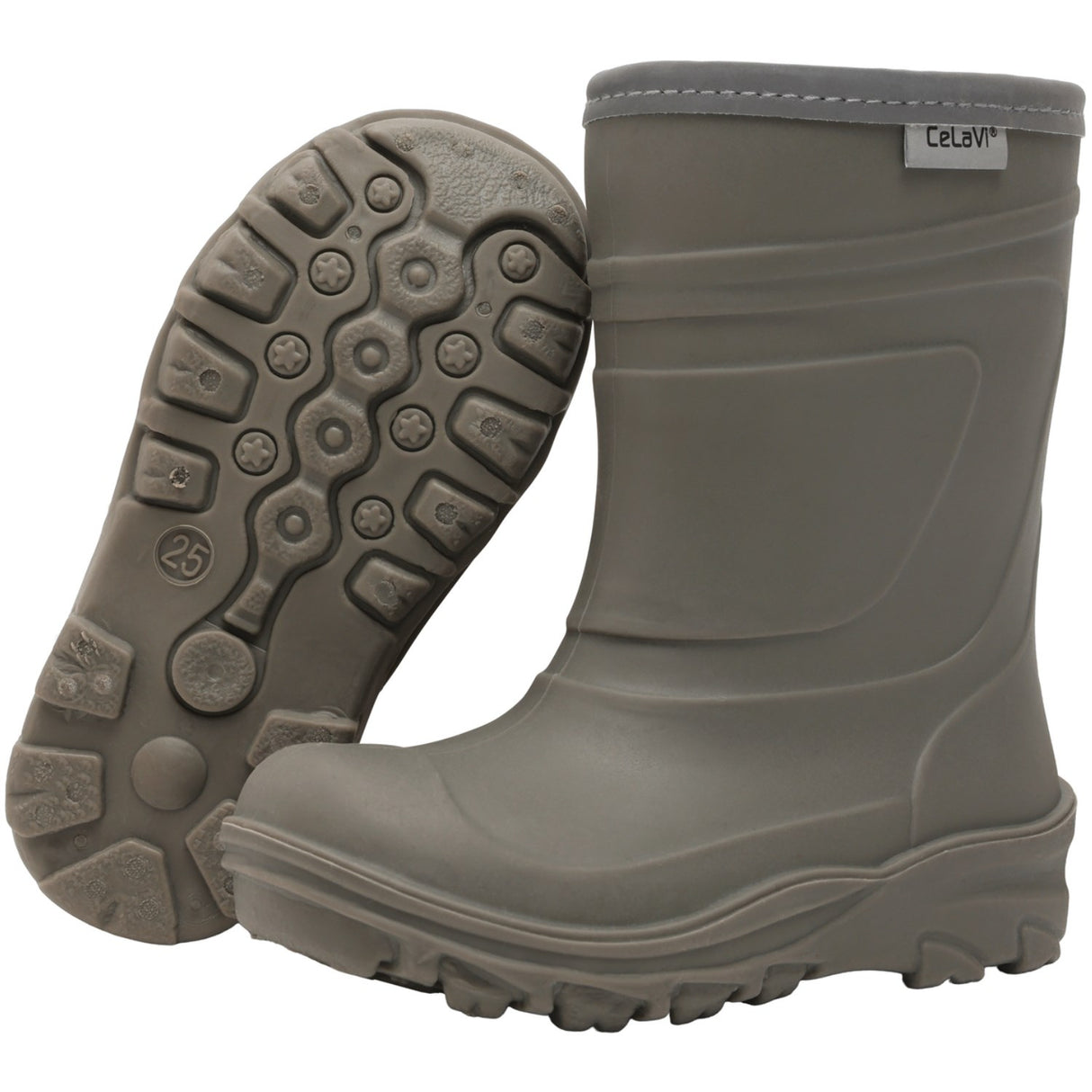 CeLaVi Mulled Basil Thermal Wellies Tpr - Embossed