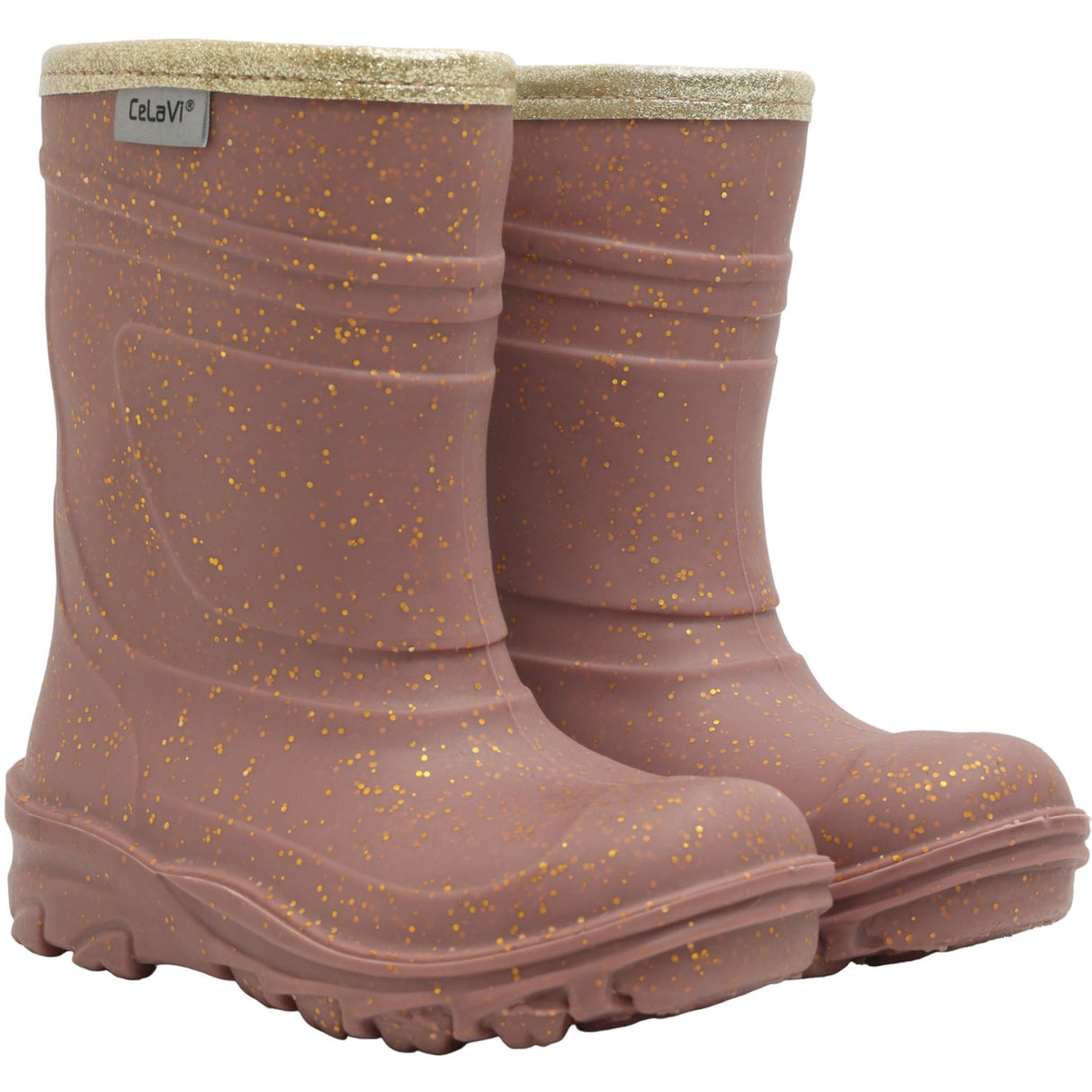 CeLaVi Burlwood Thermal Wellies Tpr - Embossed