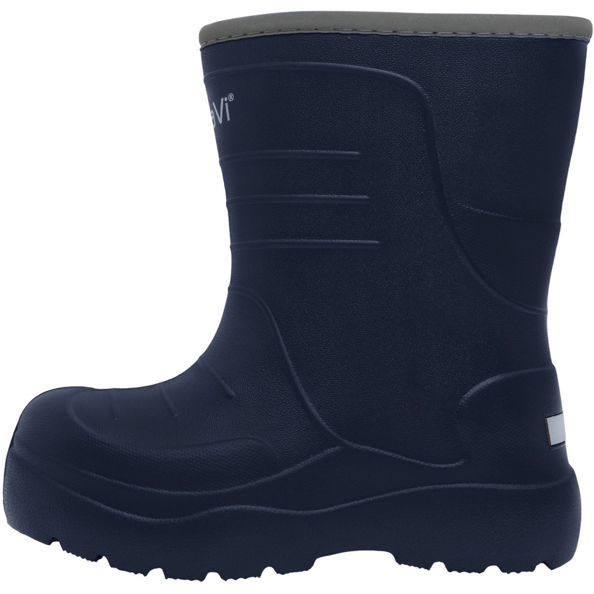 CeLaVi Navy Thermal Wellies - Embossed