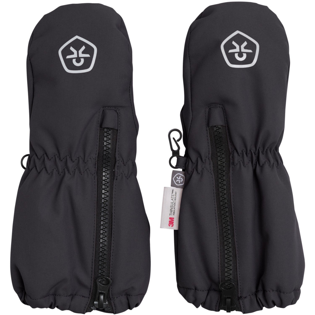Color Kids Phantom Mittens Long W. Zipper