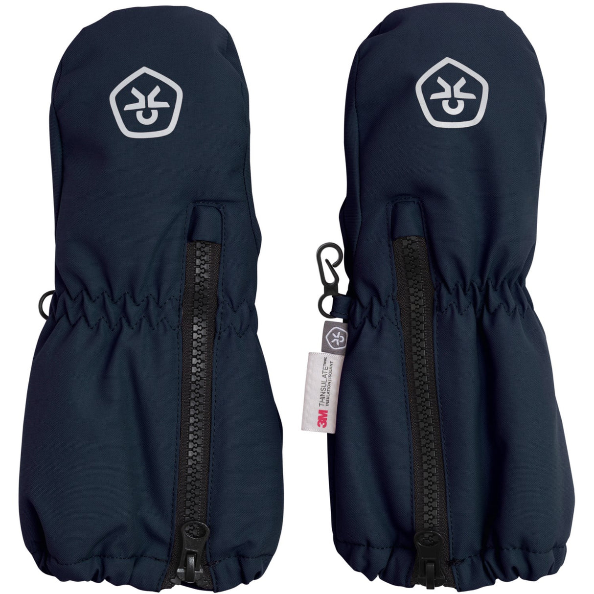 Color Kids Total Eclipse Mittens Long W. Zipper
