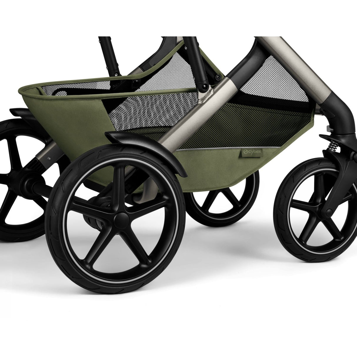 Cybex Moss Green Talos S Lux Tpe Including Foldable Cot