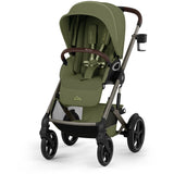 Cybex Moss Green Talos S Lux Tpe Including Foldable Cot