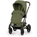 Cybex Moss Green Talos S Lux Tpe Including Foldable Cot