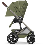 Cybex Moss Green Talos S Lux Tpe Including Foldable Cot