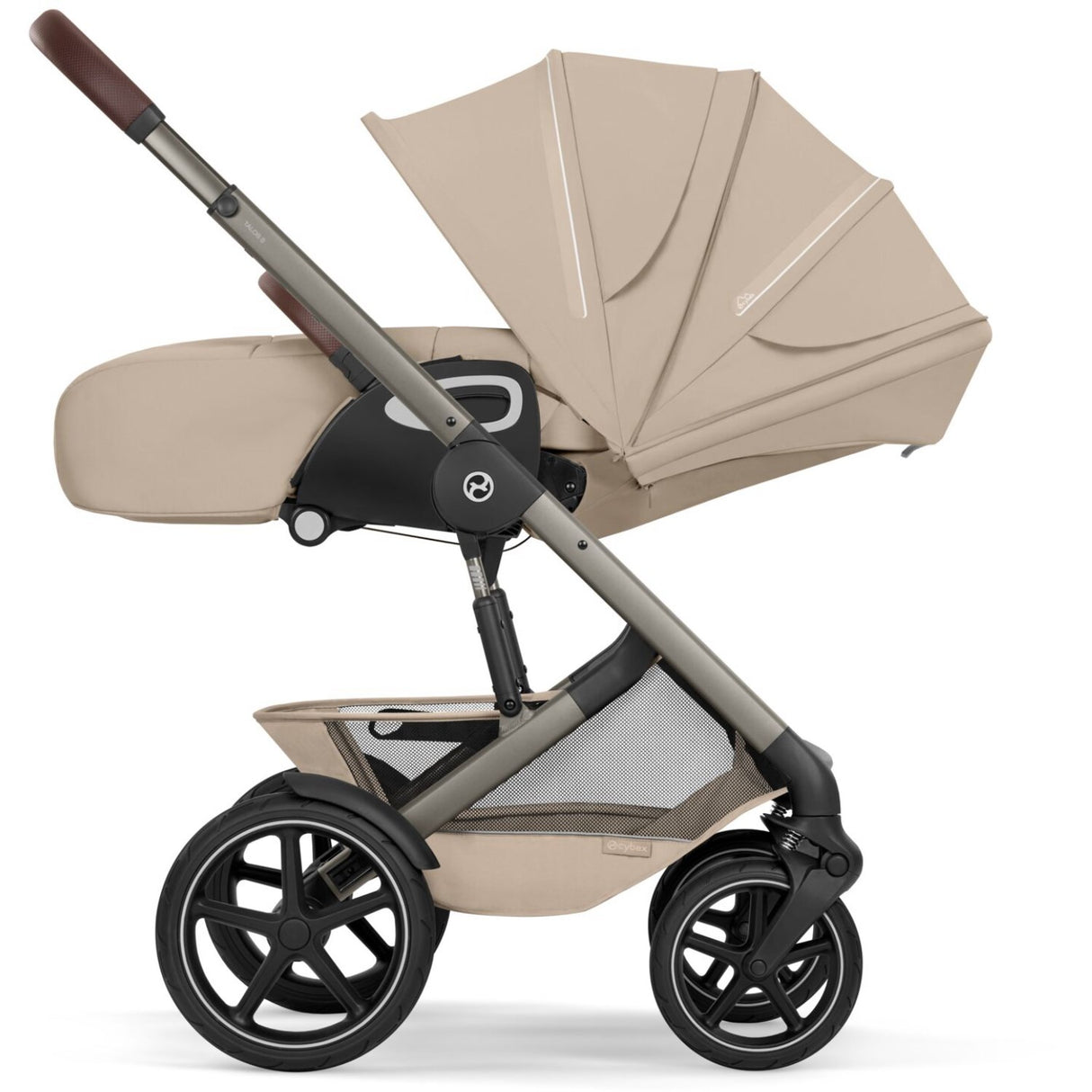 Cybex Almond Beige Talos S Lux Tpe Including Foldable Cot