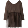 Name It Chocolate Martini Nmfdaisy Ls Slim Dress