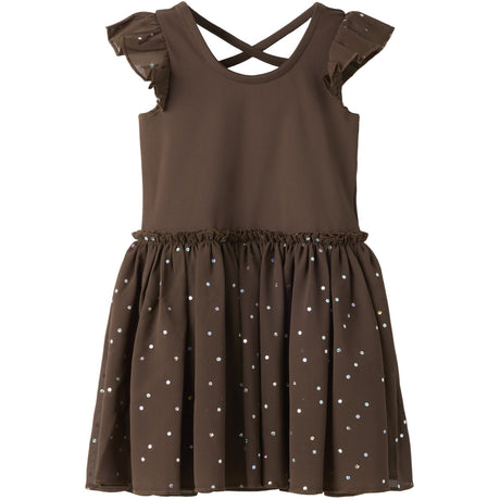 Name It Chocolate Martini Nmftulle Ss Dress