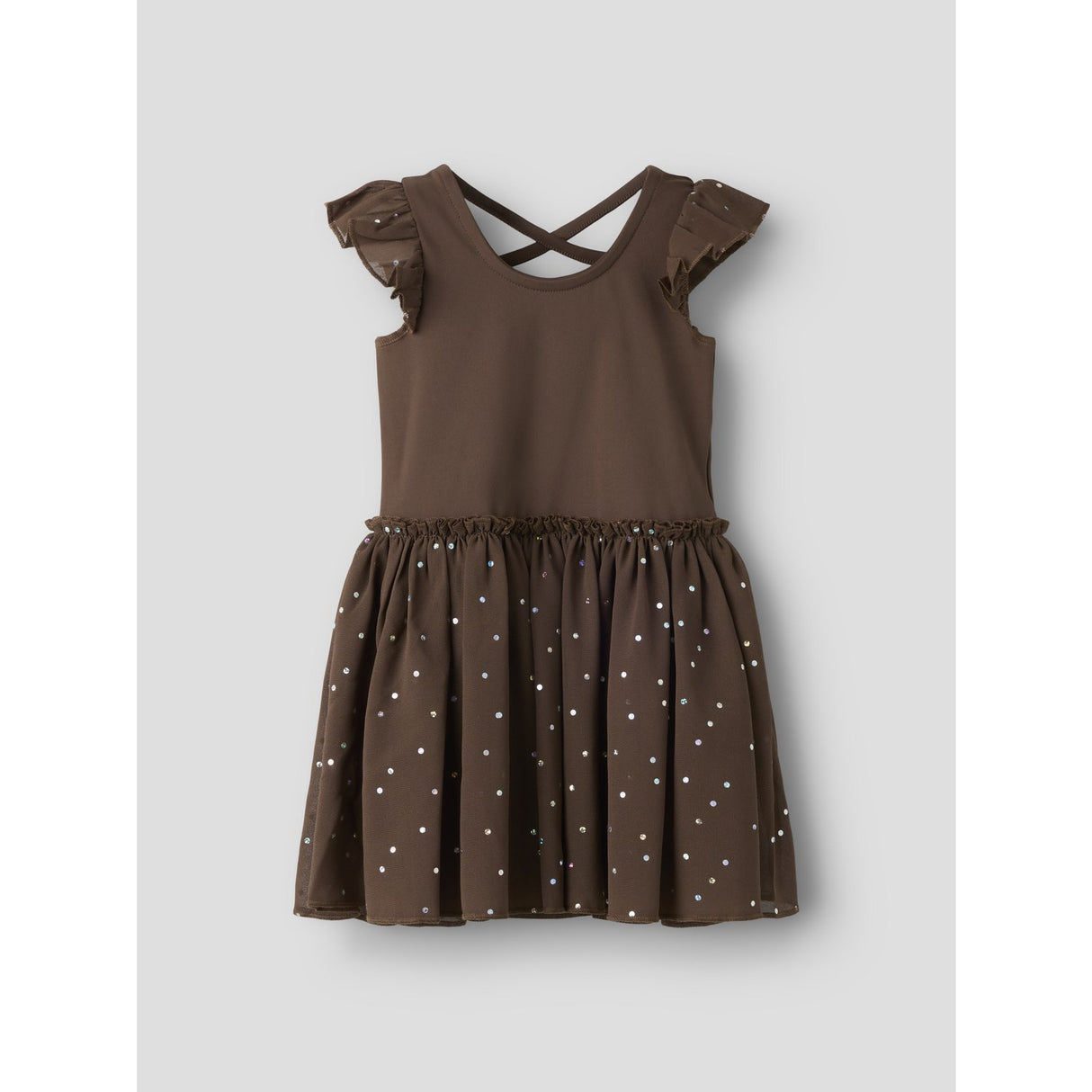 Name It Chocolate Martini Nmftulle Ss Dress