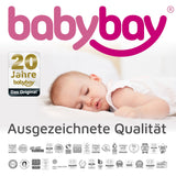 babybay® Beige Varnished Maxi Comfort Plus Co-sleeper