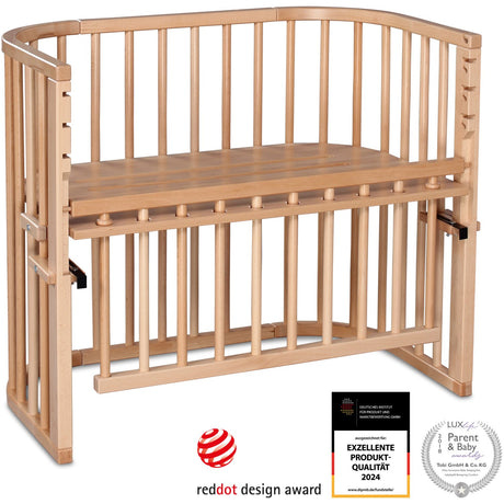 babybay® Natural Varnished Maxi Comfort Plus Co-sleeper