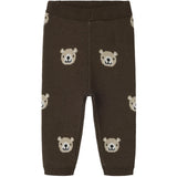 Name It Chocolate Brown Nbmneil Knit Pants