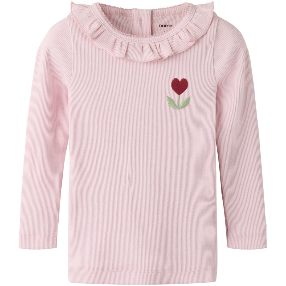 Name It Parfait Pink Nmfnaisy Ls Slim Top