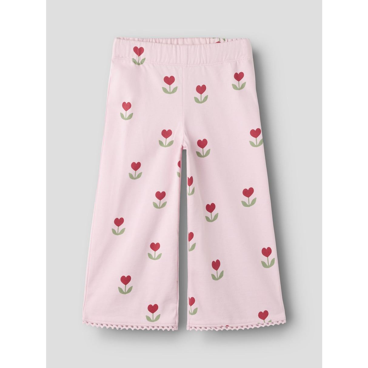 Name It Parfait Pink Nmfnancy Wide Swe Pants Bru