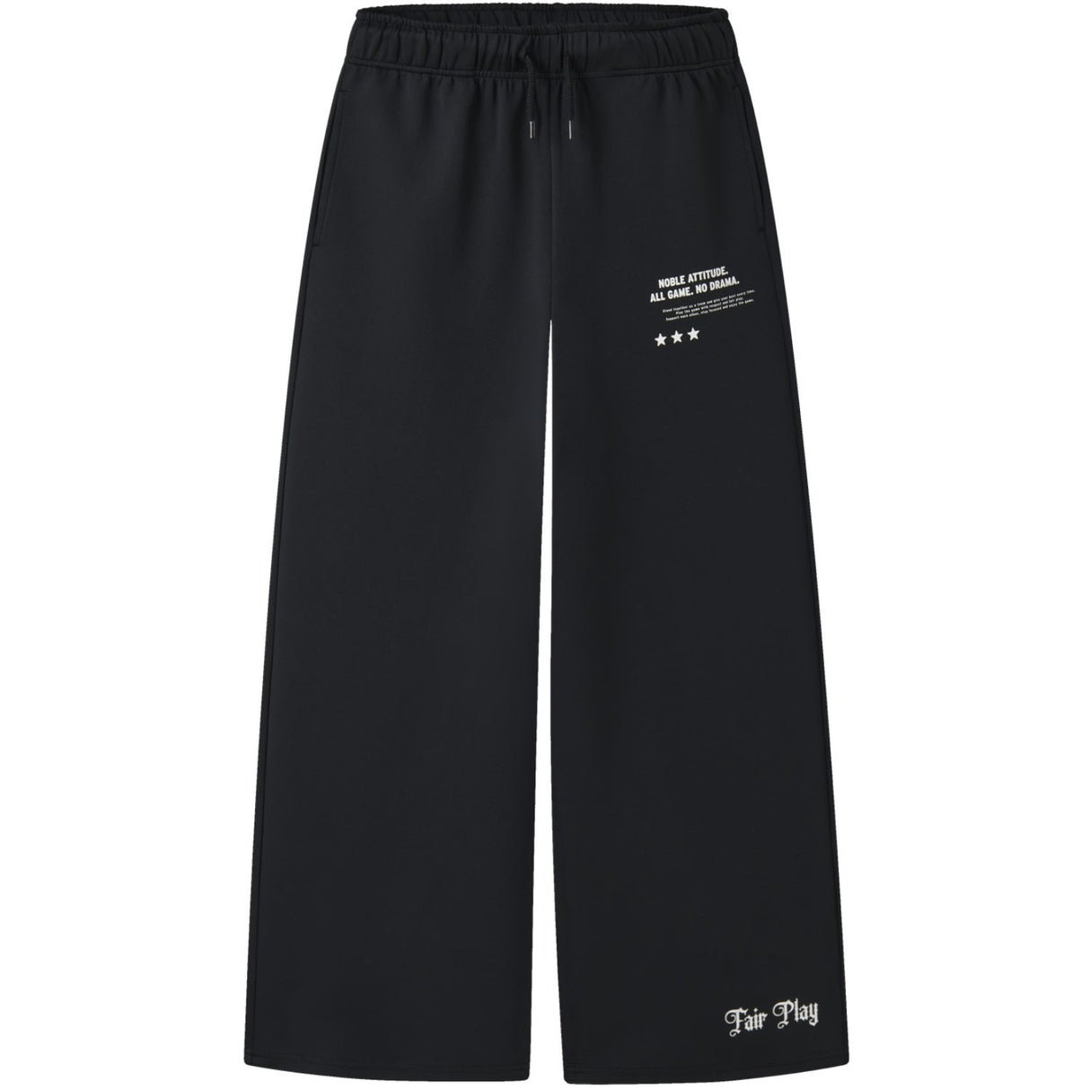 Name It Black Beauty Nkmnikan Wide Swe Pants Unb
