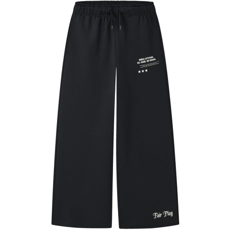 Name It Black Beauty Nkmnikan Wide Swe Pants Unb