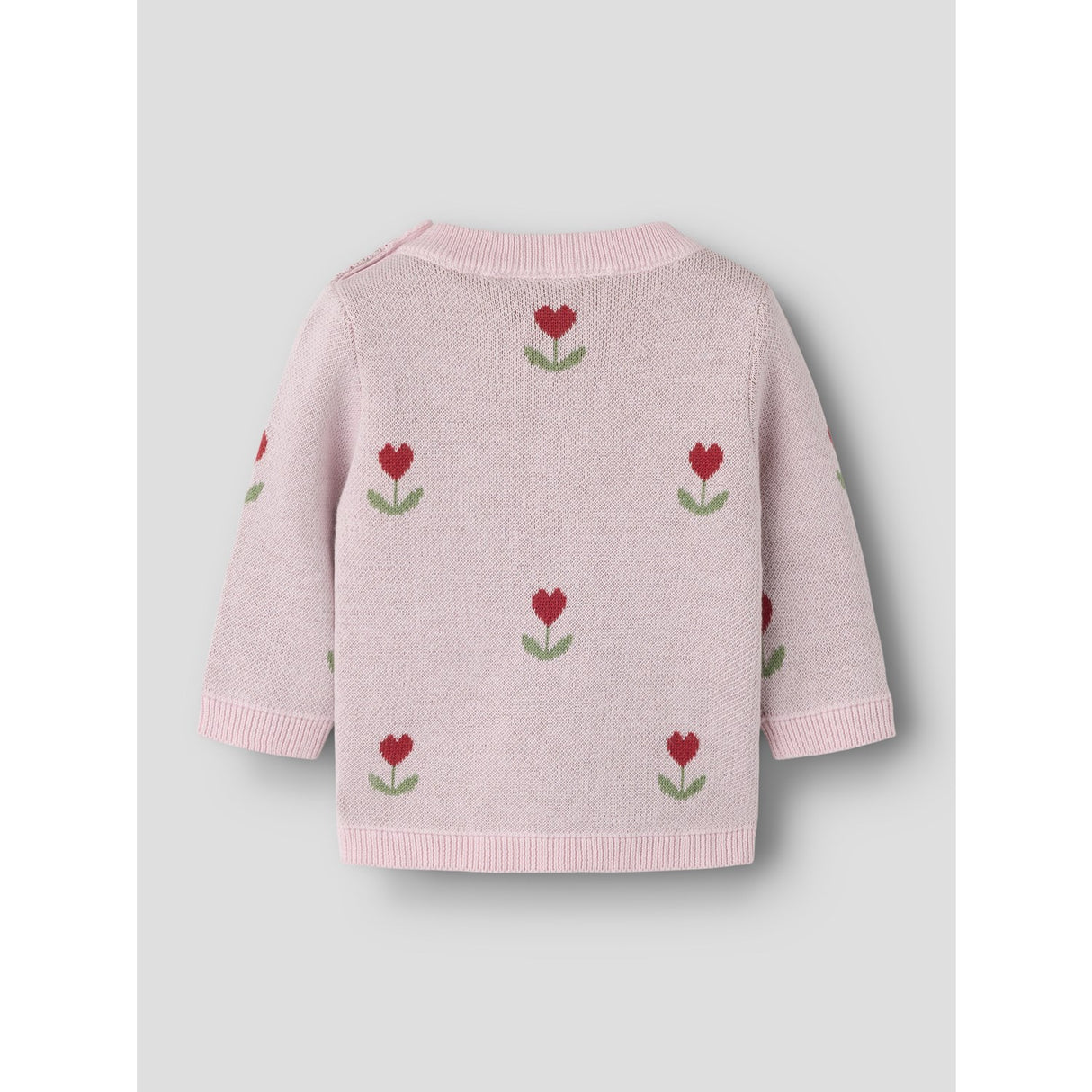 Name It Parfait Pink Nbfnela Ls Knit Top
