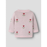 Name It Parfait Pink Nbfnela Ls Knit Top